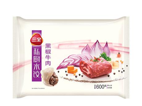 私廚水餃 黑椒牛肉